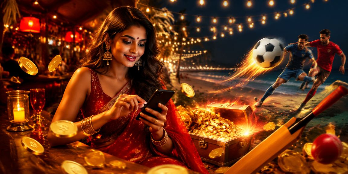 IPL cricket betting arena with enthusiastic fans