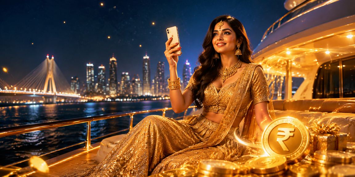 Mumbai city nightlife with casino vibe